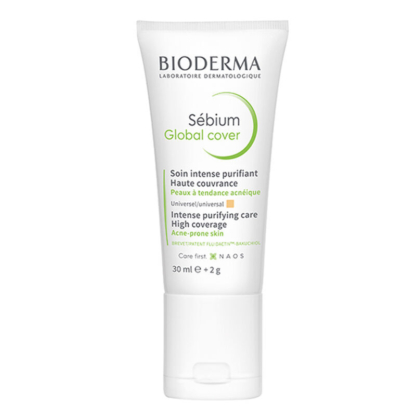 Sebium Global Cover Sivilce Karşıtı AHA ve Salisilik Asit İçeren Renkli Bakım Kremi 30 ml