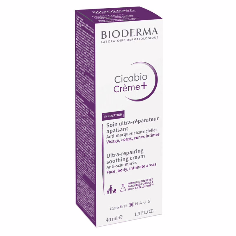 Cicabio Cream+ Onarıcı Yatıştırıcı 40 ml | Cilt Bariyerini Onarıcı Hassas Cilt Bakım Kremi