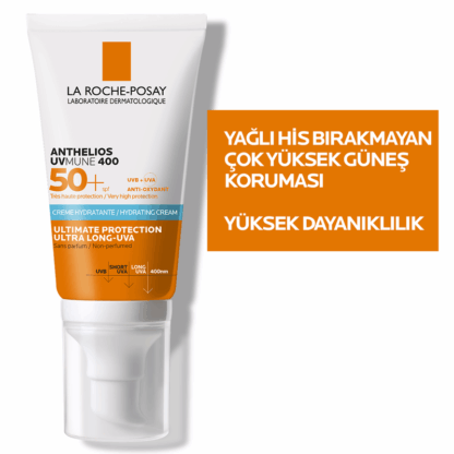 Anthelios Uvmune SPF+50 Hassas Ciltler İçin Yüksek Korumalı Yüz Güneş Kremi - Görsel 4