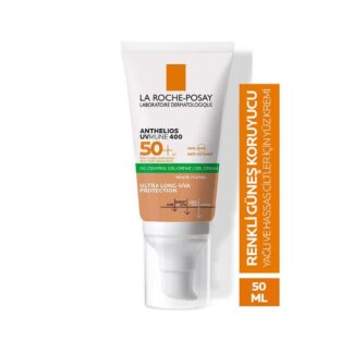 Anthelios Spf 50 Yağlı Ciltler Için Renkli Yüksek Korumalı Yüz Güneş Kremi 50 ml