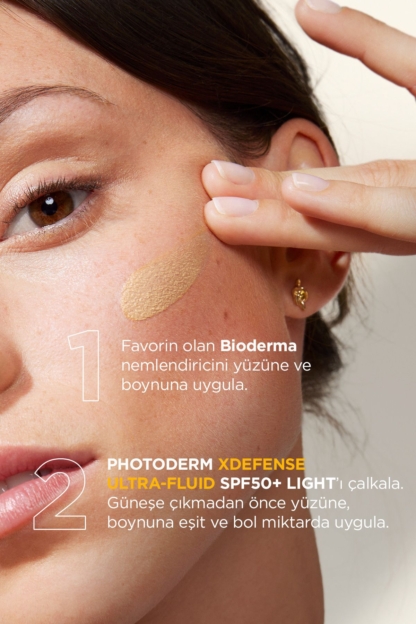 Photoderm XDefense Spf50+ Tüm Cilt Tipleri Antioksidan Etkili Renkli Güneş Kremi Light 40 ml - Görsel 5