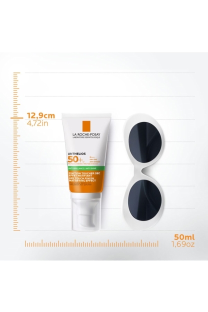 Anthelios Oil Control Gel Cream Spf50+ Yağlı ve Karma Ciltler İçin Yüz Güneş Kremi 50 ml - Görsel 3