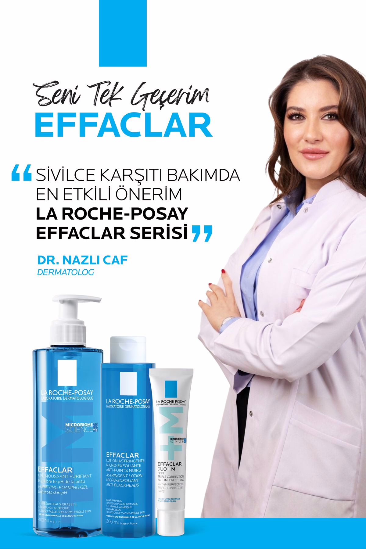 Effaclar Tonik 200ml | Yağlı Ve Akneye Eğilimli Ciltler İçin Salisilik Asit İçeren Tonik