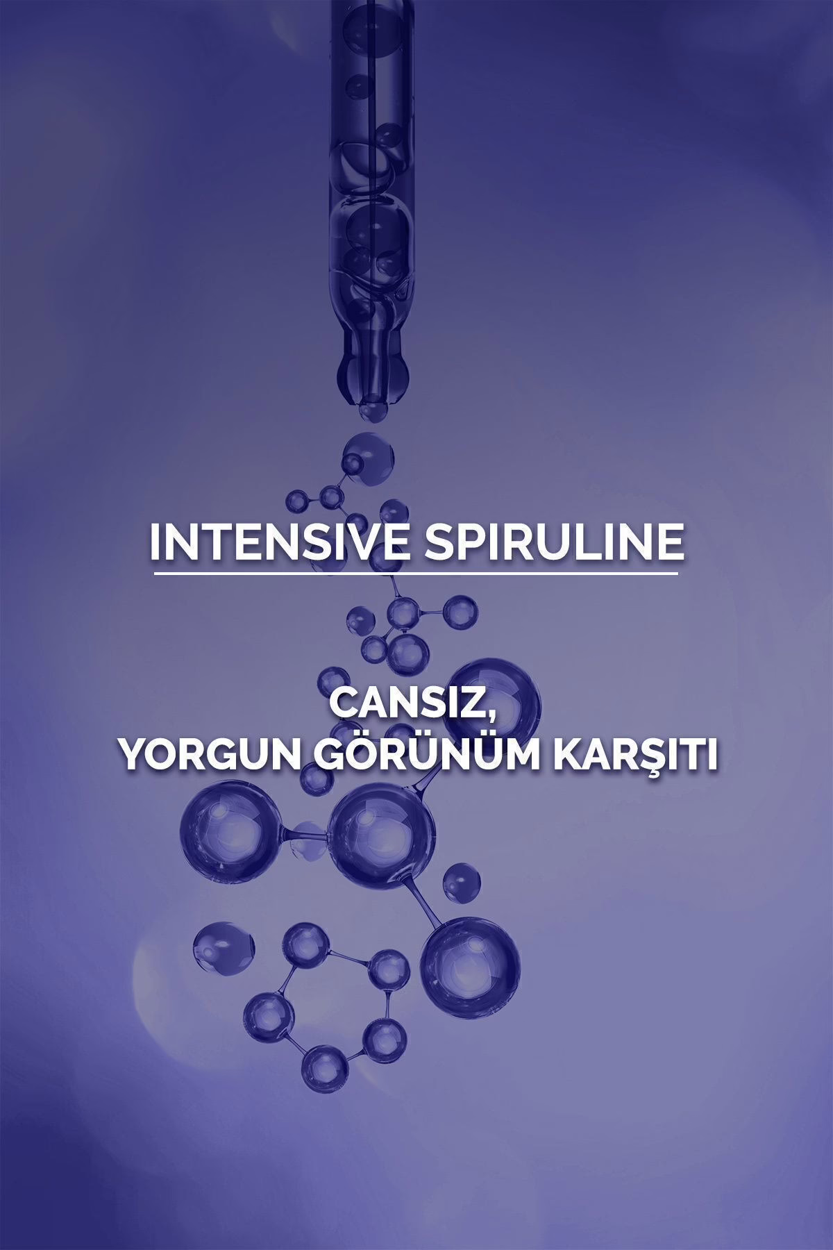 Intensive Spiruline Cream 50ML | Canlandırıcı ve Aydınlatıcı Etkili Işıltı Veren Besleyici Krem