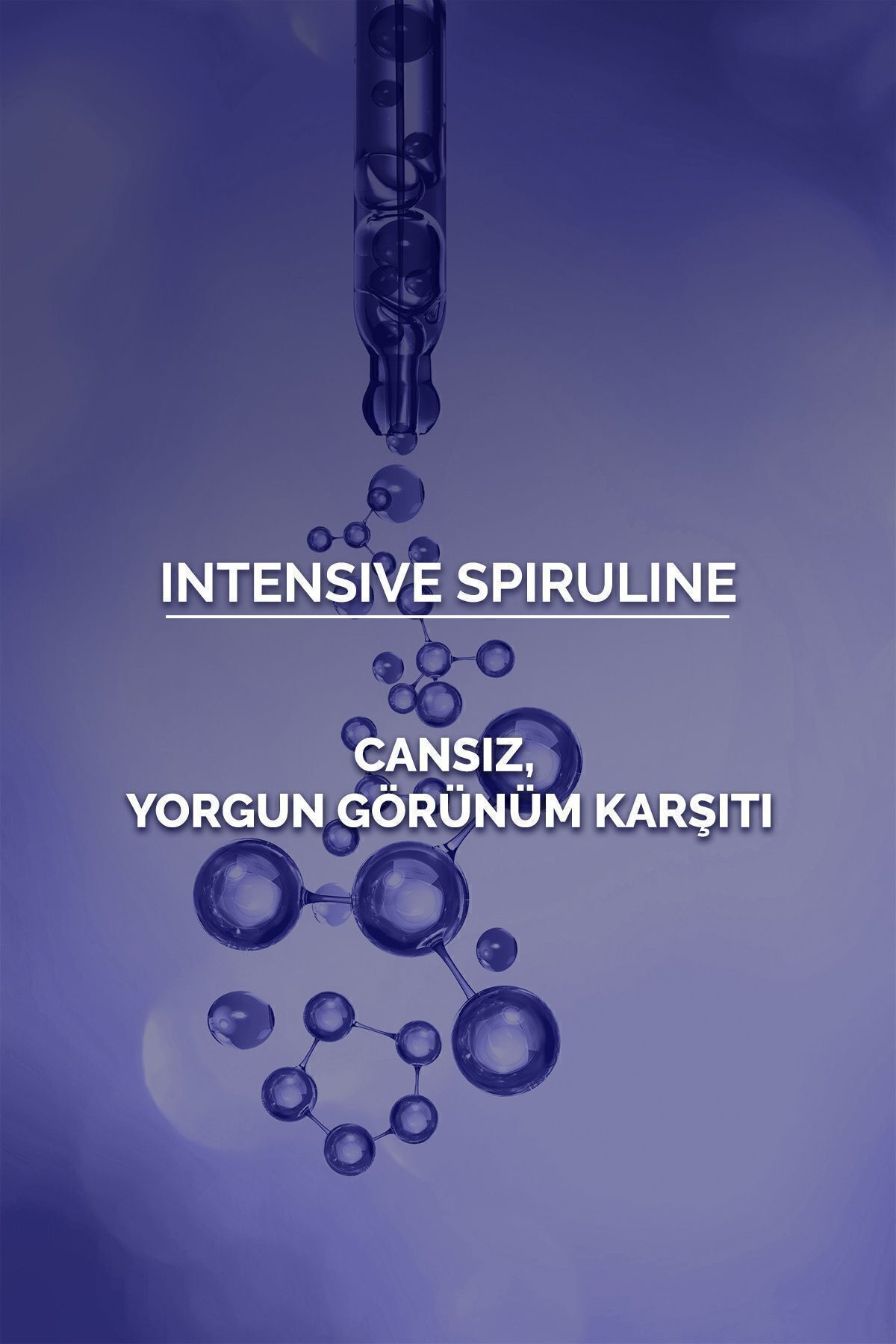 Intensive Spiruline Cream 50ML | Canlandırıcı ve Aydınlatıcı Etkili Işıltı Veren Besleyici Krem