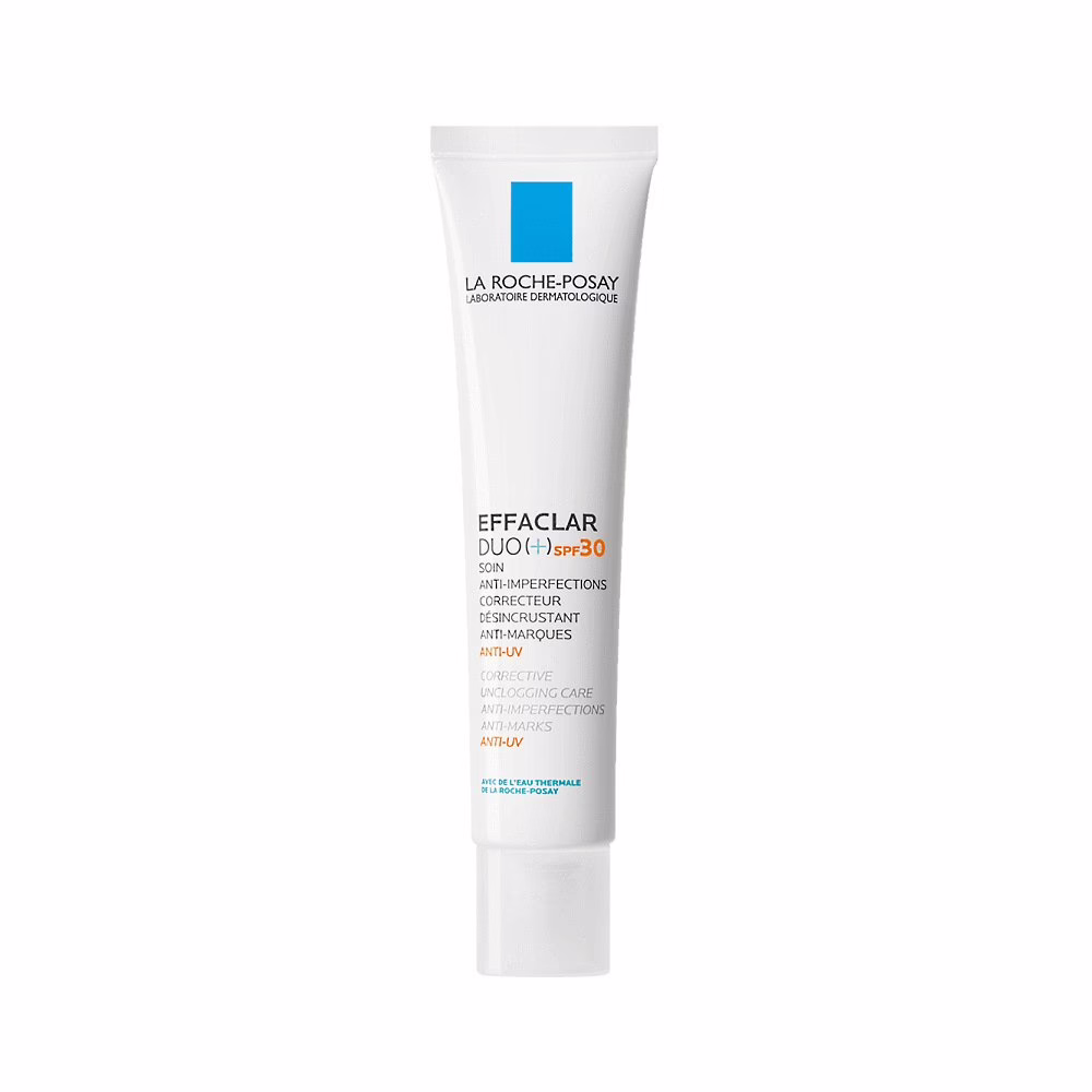Effaclar Duo (+) SPF30 40 ml | Lekeli ve Akneli Ciltler İçin Nemlendiricili Güneş Kremi