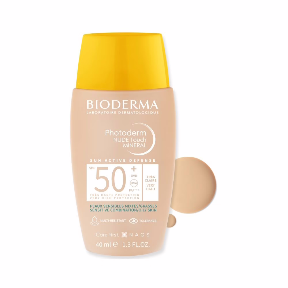 Bioderma Photoderm Nude Very Light SPF50+ 40 ml | Renkli Güneş Koruyucu Krem