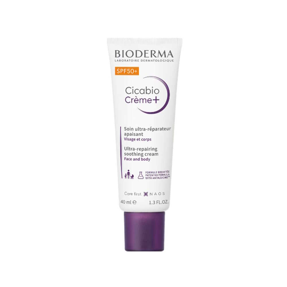 Cicabio Cream+ SPF50+ 40 ml | Leke Önleyici Güneş Koruyucu Cica Krem