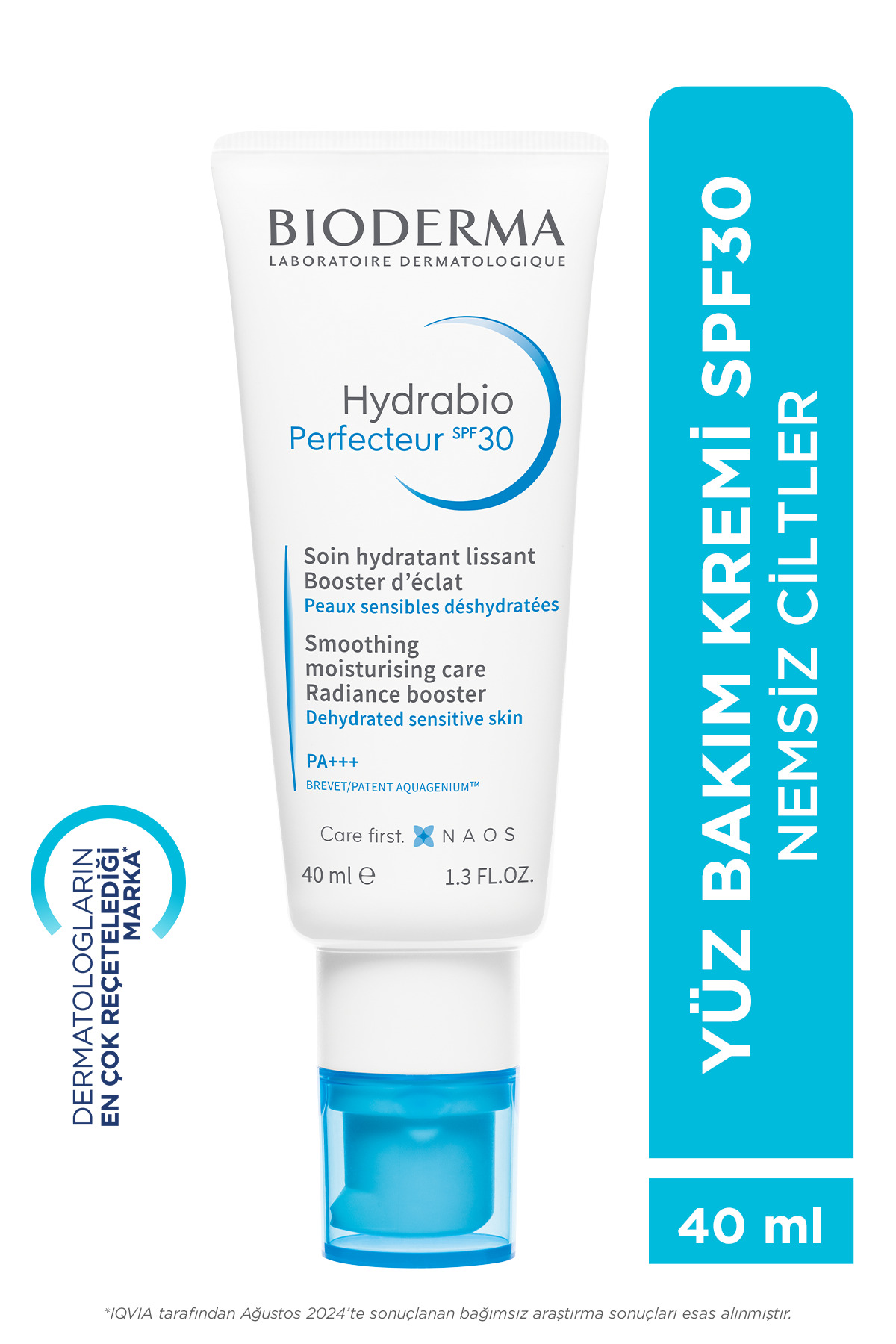 Hydrabio Perfecteur Işıltı Veren Nemlendirici SPF30 Güneş Koruyuculu Yüz Kremi Niasinamid 40 ml 1 Hydrabio Perfecteur Işıltı Veren Nemlendirici SPF30 Güneş Koruyuculu Yüz Kremi Niasinamid 40 ml