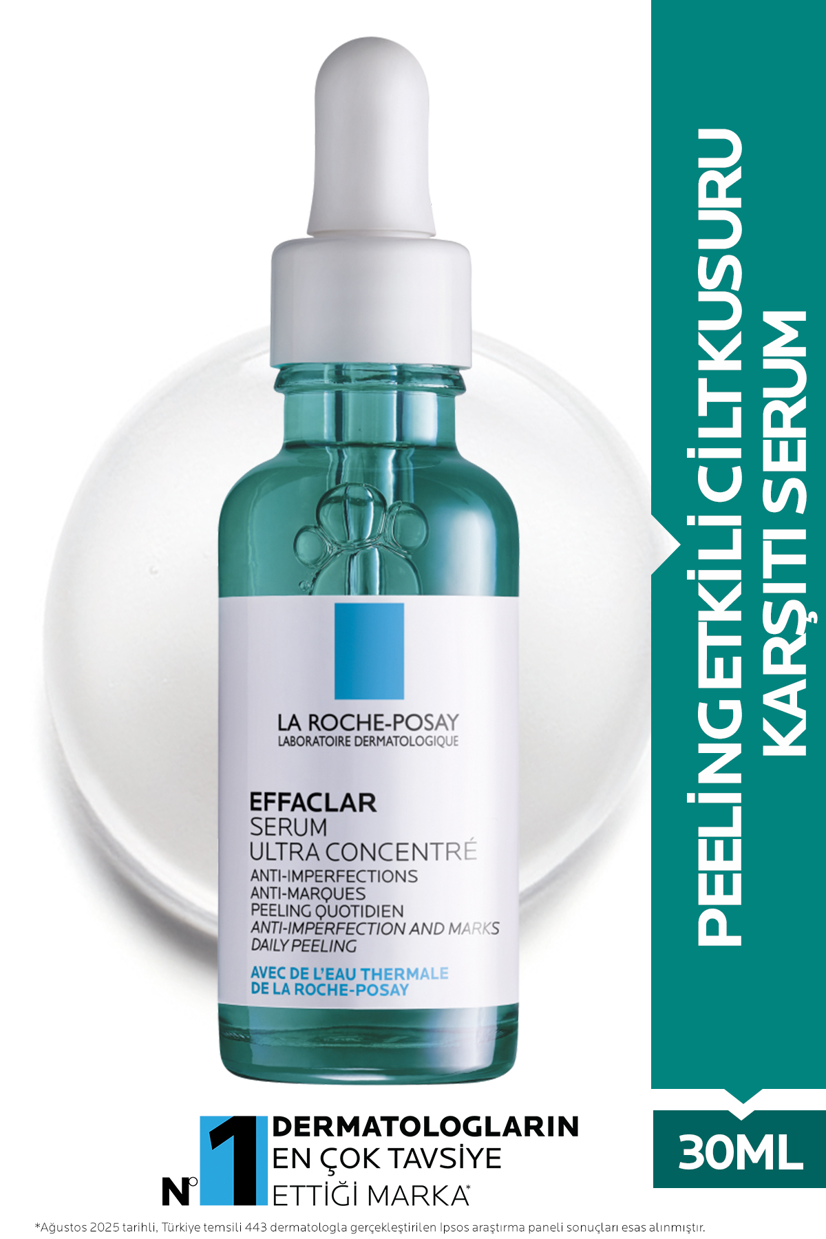 Effaclar Yağlı ve Akneye Eğilim Gösteren Ciltler için Peeling Etkili Leke Karşıtı Serum 1 Effaclar Yağlı ve Akneye Eğilim Gösteren Ciltler için Peeling Etkili Leke Karşıtı Serum