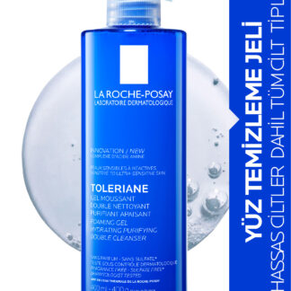 Toleriane Hassas Ciltler Dahil Tüm Ciltler İçin Temizleme Jeli 400 ml