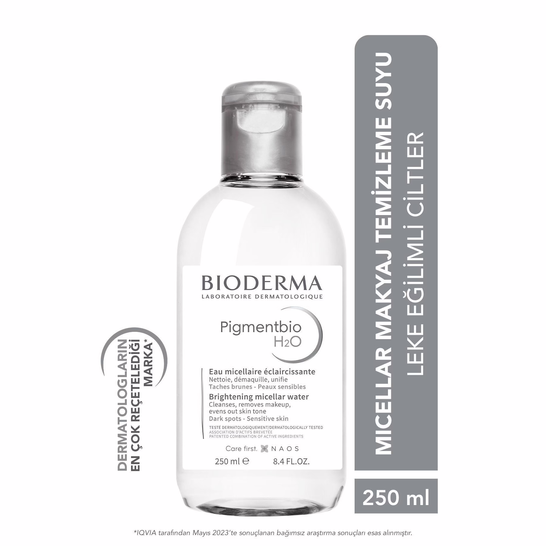 Pigmentbio H2o Leke Karşıtı Micellar Makyaj Temizleme Suyu 250 ml 3701129800102