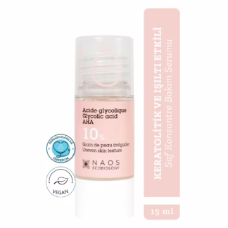 Pure Active Glikolik Asit Aha Peeling Cilt Yenileme Etkili Saf Konsantre Cilt Bakım Serumu 15 ml