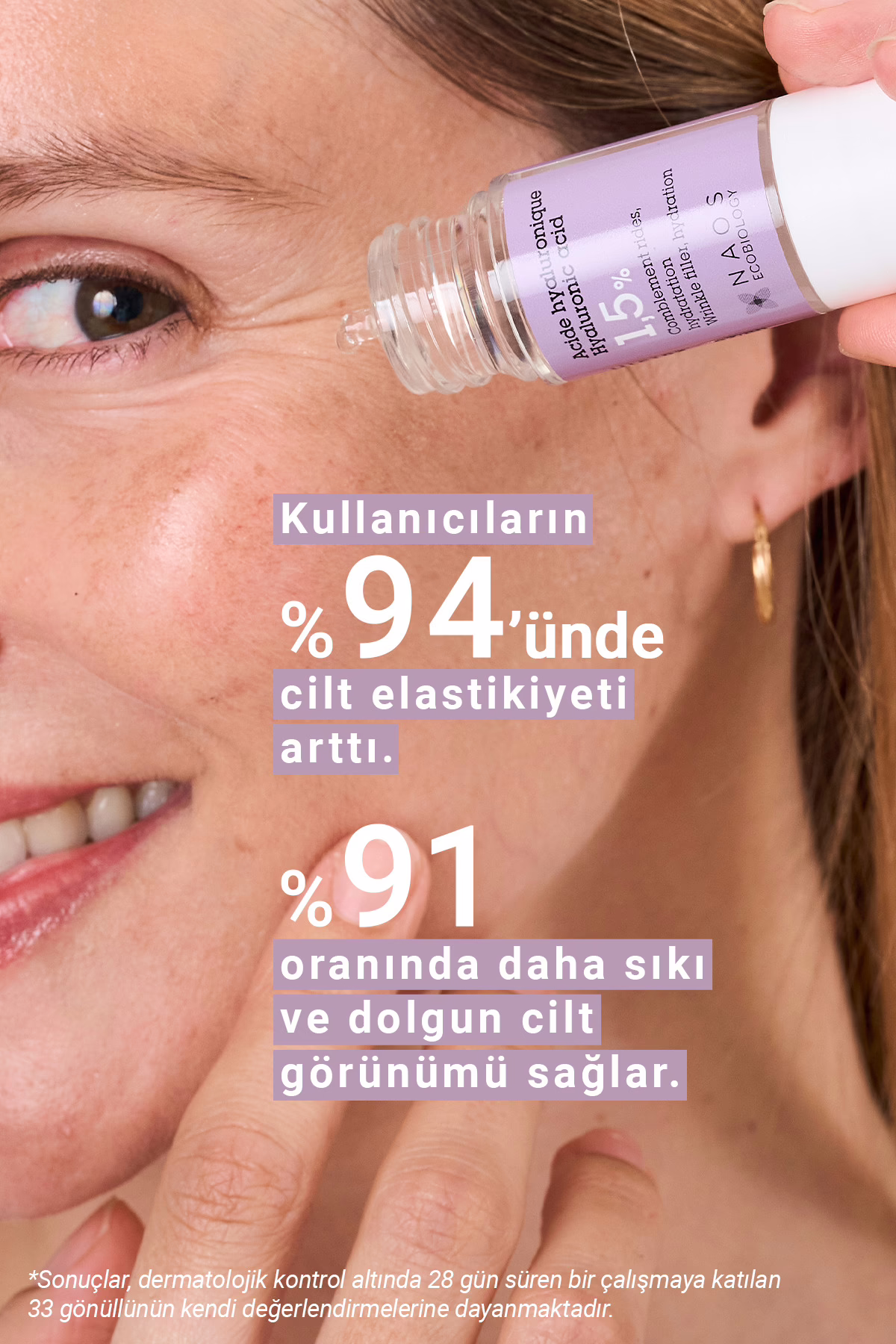 Pure Active Hyaluronik Asit İnce Kırışıklık Karşıtı & Dolgunlaştırıcı Saf Cilt Serumu 15 ML