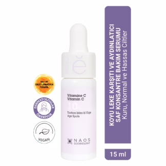 Pure Active Saf Vitamin C Koyu Leke Aydınlatıcı Yaşlanma Karşıtı Konsantre Bakım Serumu 15 mL