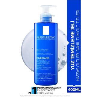 Toleriane Hassas Ciltler Dahil Tüm Ciltler İçin Temizleme Jeli 400 ml