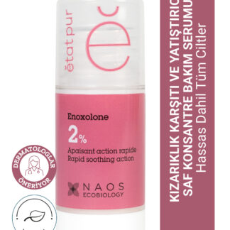 Pure Active Enoxolone Hassas ve Rozalı Ciltler İçin Kızarıklık Karşıtı Saf Cilt Serumu 15 ML