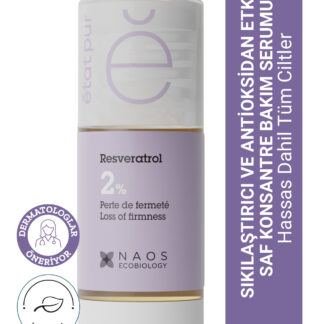 Pure Active Resveratrol Yaşlanma Karşıtı & Sıkılaştırıcı Etkili Antioksidan Saf Cilt Serumu 15 ML