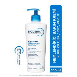 Atoderm Cream Ultra Normal ve Kuru Ciltler için Nemlendirici Yüz, Vücut Bakım Kremi 500 ml