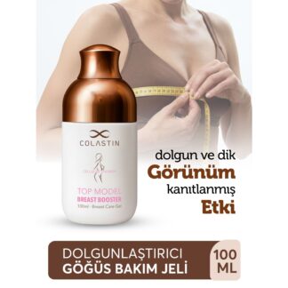 Göğüs Dolgunlaştırıcı, Sıkılaştırıcı & Dikleştirici Şekil Verici Jel 100ML | Top Model Breast Booster