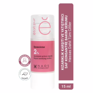 Pure Active Enoxolone Hassas ve Rozalı Ciltler İçin Kızarıklık Karşıtı Saf Cilt Serumu 15 ML