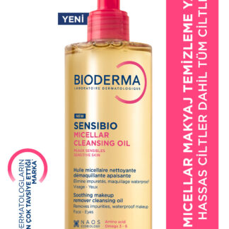 Sensibio Micellar Cleansing Oil Hassas & Normal Ciltler Yağ Bazlı Yüz&Göz Makyaj Temizleyici 300 ML