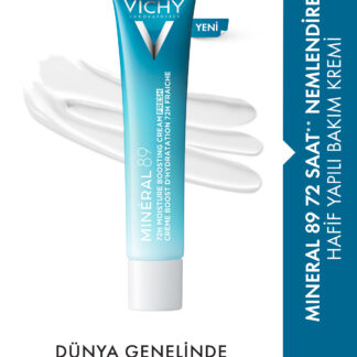 Mineral89 72 Saat Nemlendiren Hafif Yapılı Yüz Bakım Kremi 40 ml