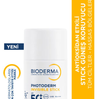 Photoderm Invisible Stick SPF50+ Antioksidan UV Koruma İçeren Hassas&Tüm Ciltler Güneş Kremi 15gr