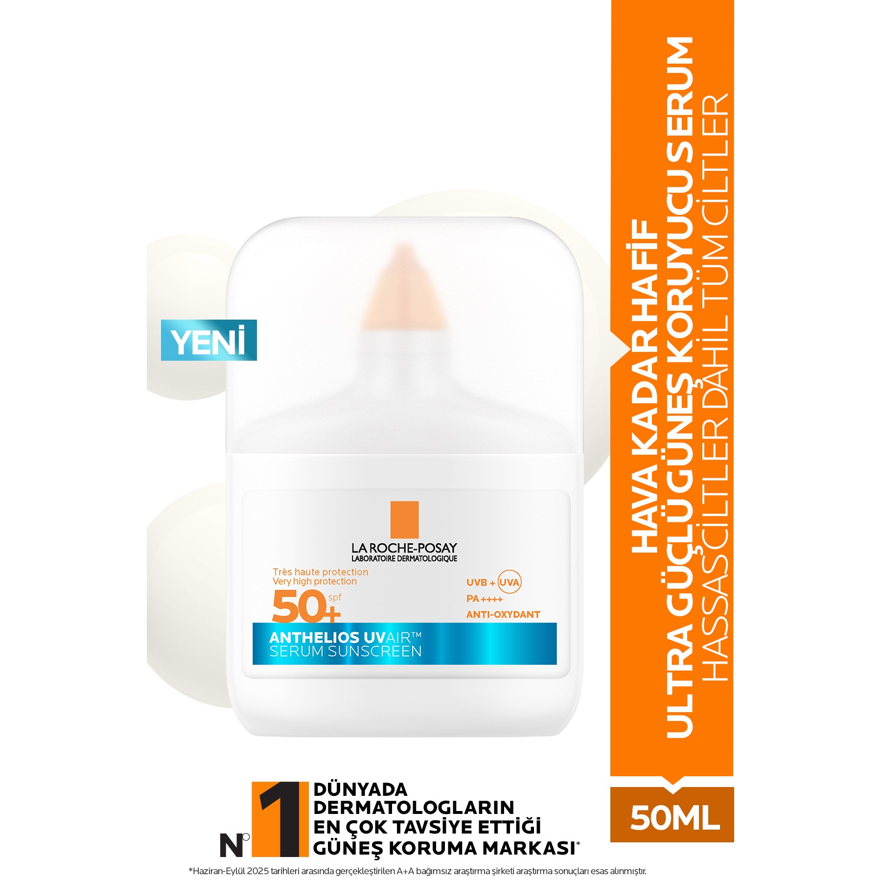 Anthelios UV Air SPF50+ Ultra Güçlü Güneş Koruyucu Serum 50 ml