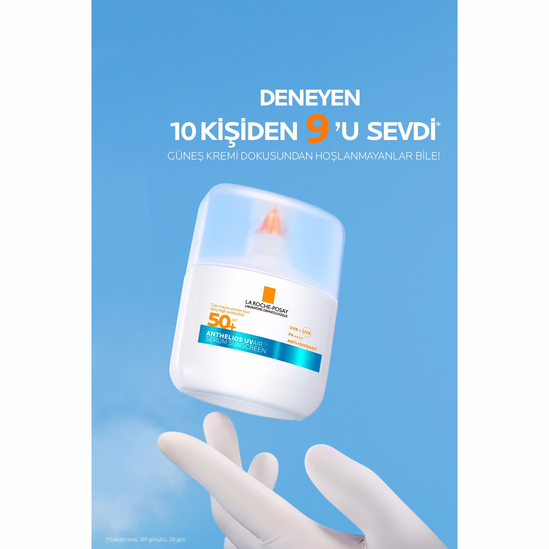 Anthelios UV Air SPF50+ Ultra Güçlü Güneş Koruyucu Serum 50 ml