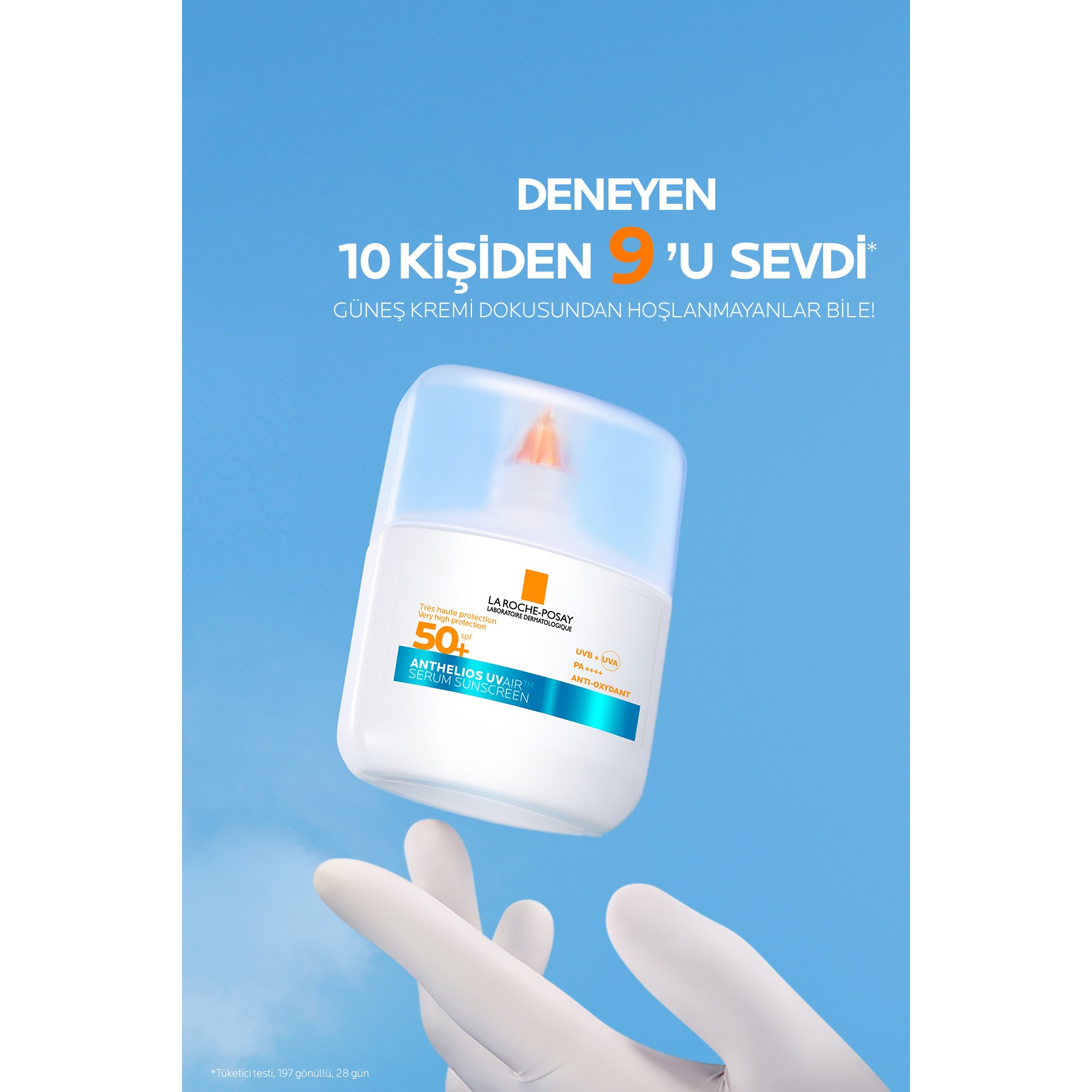 Anthelios UV Air SPF50+ Ultra Güçlü Güneş Koruyucu Serum 50 ml