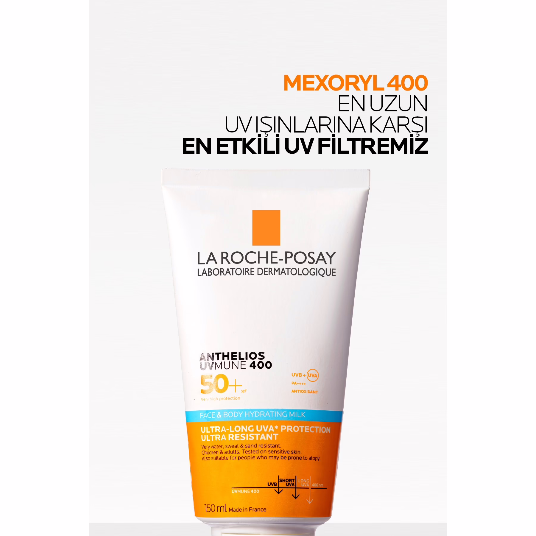 Anthelios UVMune 400 Face Body Hydrating Milk 150 ml