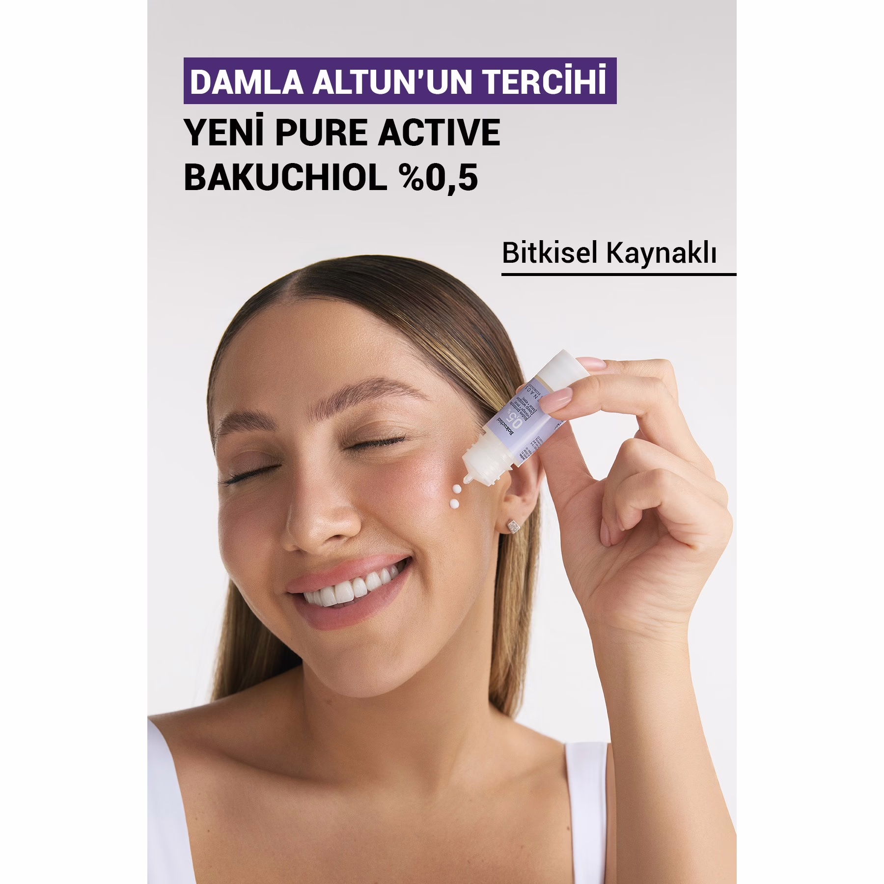Bakuchiol %0,5 Kırışıklık Karşıtı Serum 15ML | Hassas Ciltler için Retinol Alternatifi