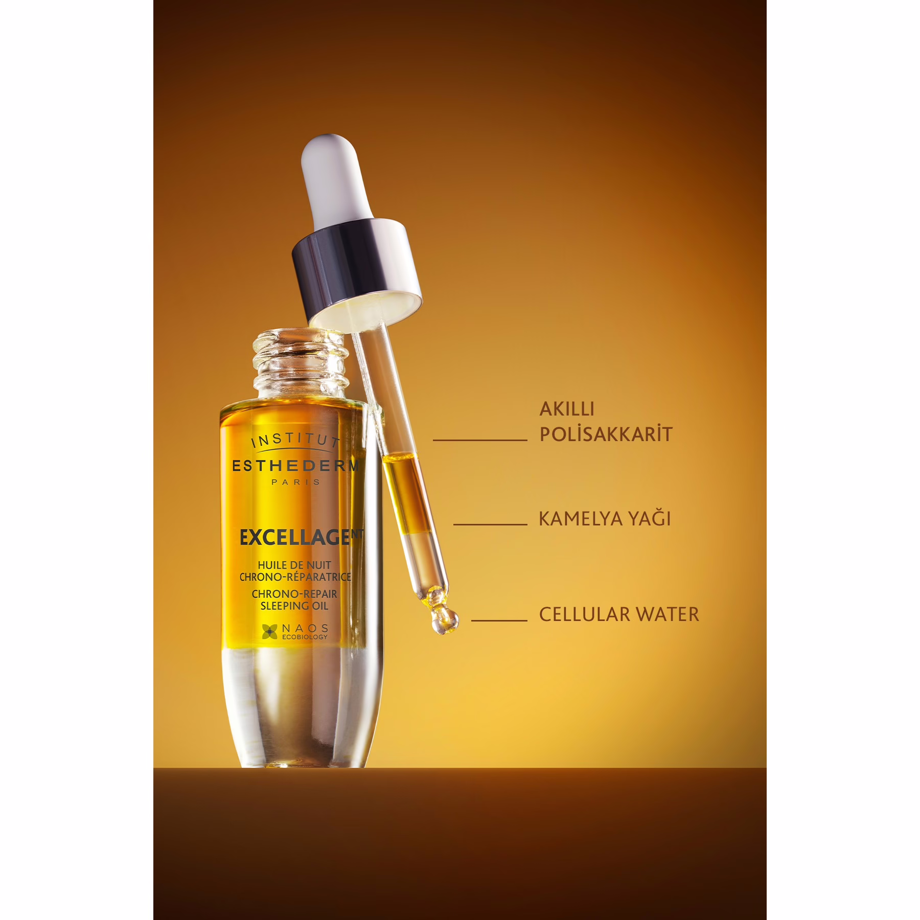 Excellage Chrono-Repair Sleeping Oil Gece Bakımı Yağı 30 ml