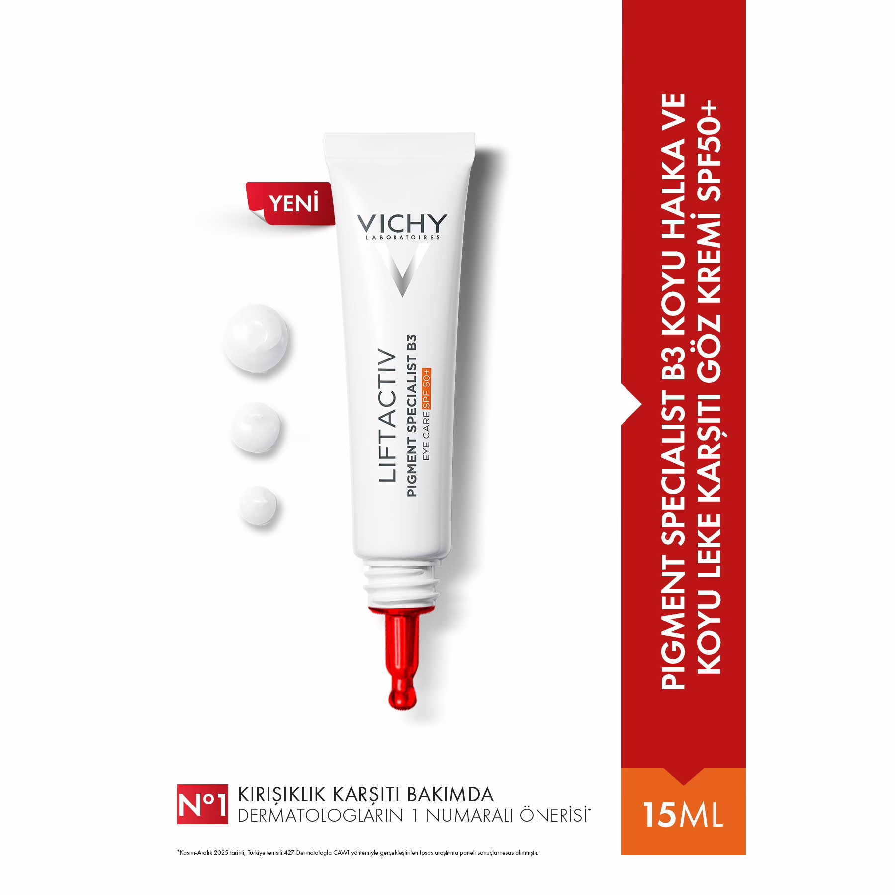Liftactiv Pigment Specialist B3 Eye Care SPF50+ 15 ml