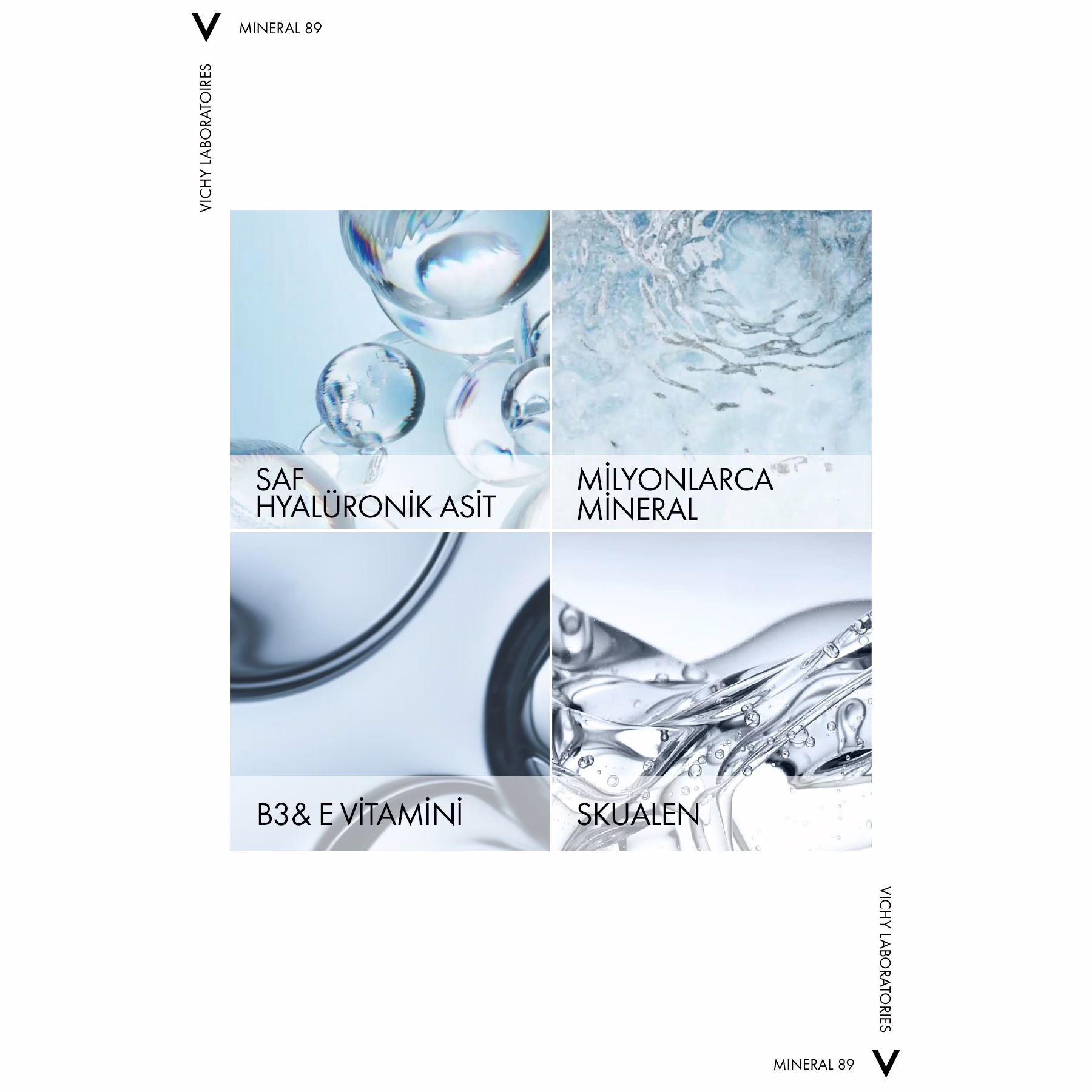 Mineral89 72 Saat Nemlendiren Hafif Yapılı Yüz Bakım Kremi 40 ml