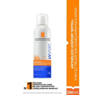 Anthelios UVSPORT SPF50+ Ultra Güçlü Güneş Koruyucu SPRAY 200 ml