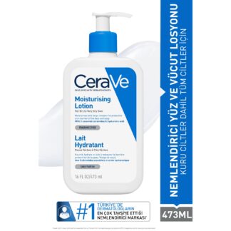 Hyalüronik Asit & Seramid İçerikli Nemlendirici Vücut Losyonu 473 ml
